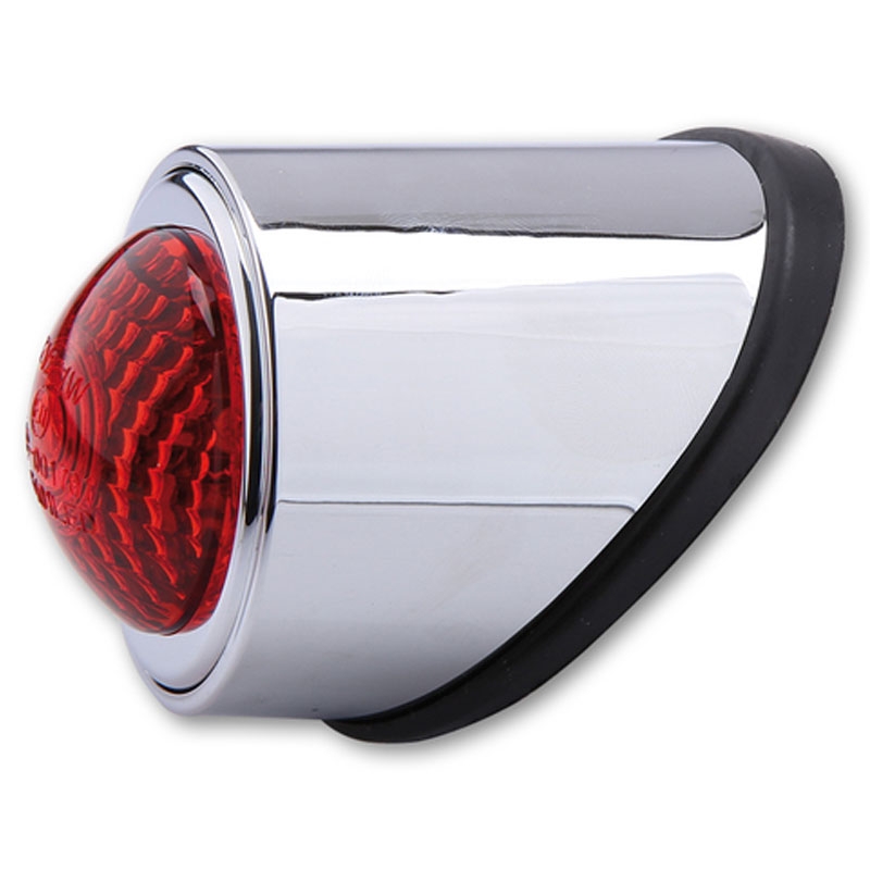 Highsider Smart OLD SCHOOL krom LED baglygte