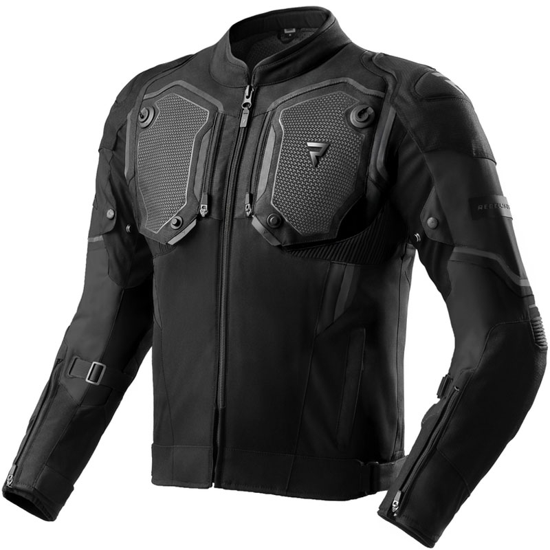 Motorcykeljakke Rebelhorn Borg II sort