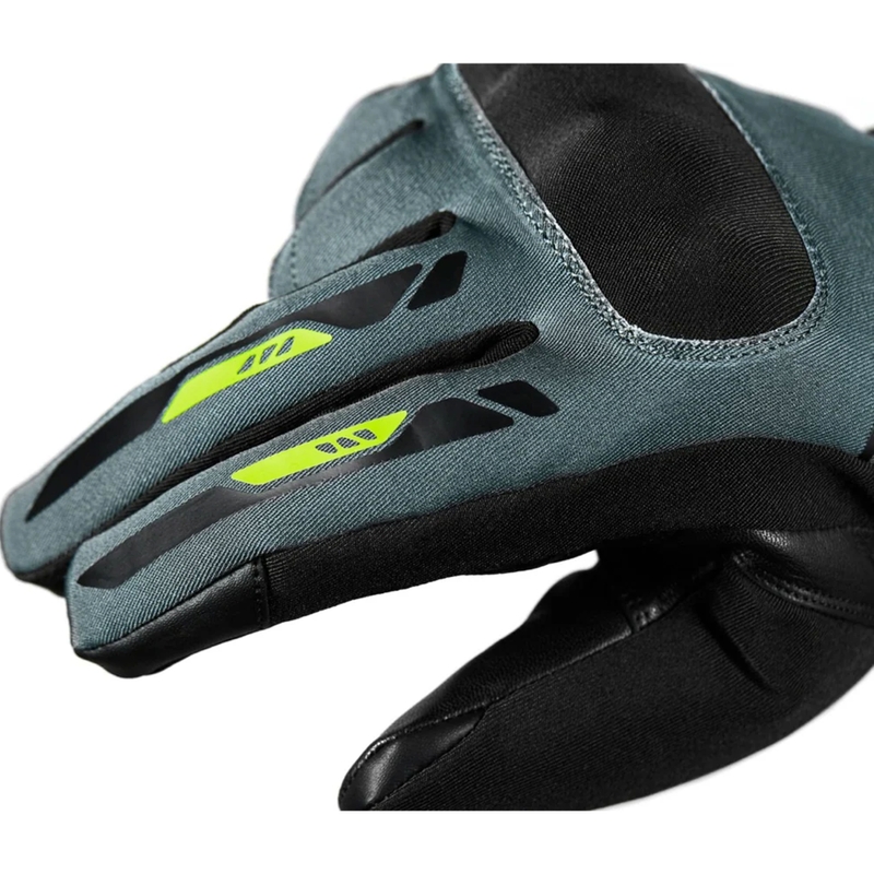 Seventy Degrees SD-T57 Giau motorcykelhandsker sort-grå-fluo gul