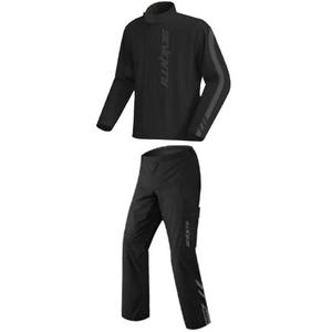 Todelt regnsæt Seventy Degrees SD-S5 Monsoon Suit sort-sort