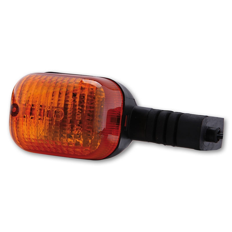 Motorcykel blinklys Highsider Smart Duc Style sort-orange