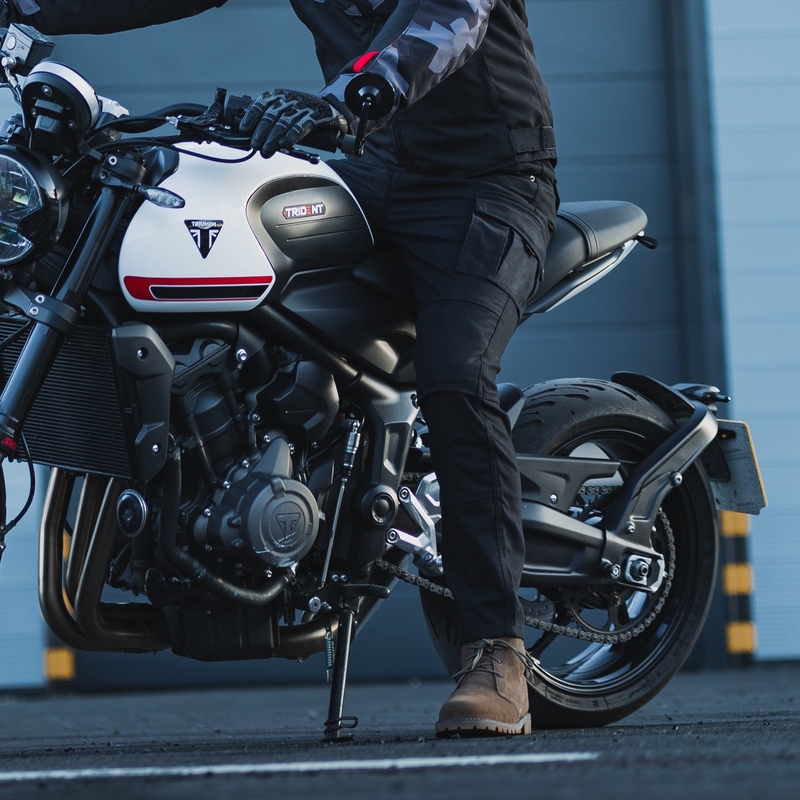 Oxford Original Approved CARGO AA motorcykelbukser, sort