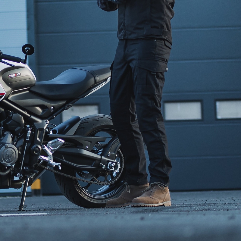 Oxford Original Approved CARGO AA motorcykelbukser, sort