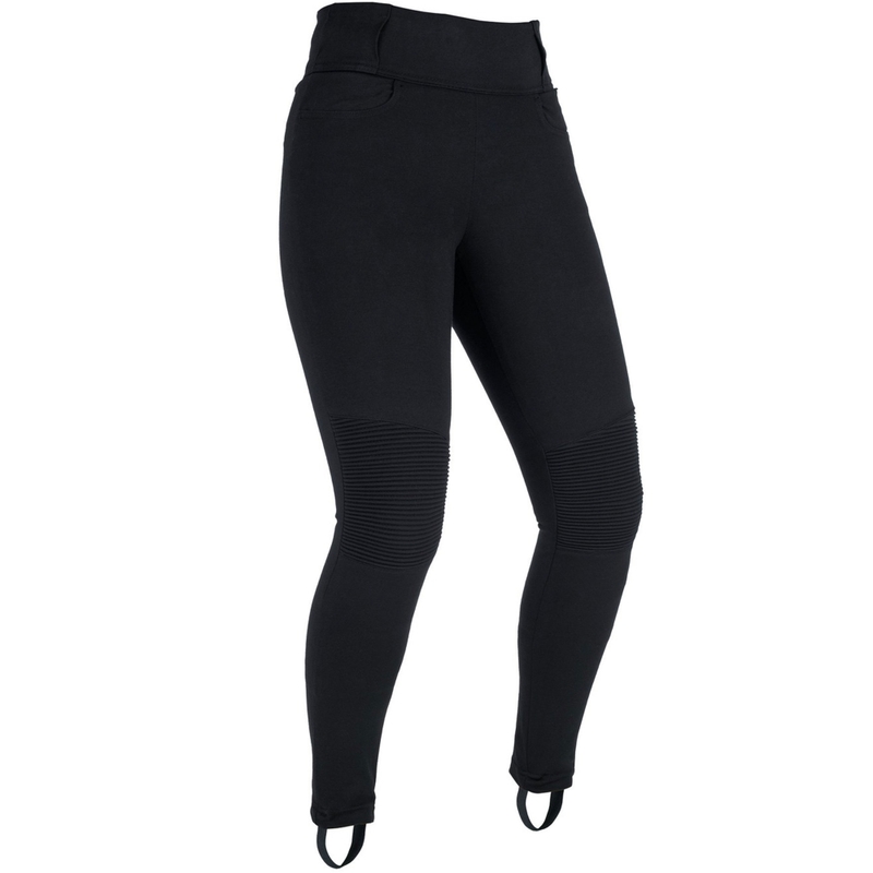 Dame motorcykelleggings Oxford Super Moto sort