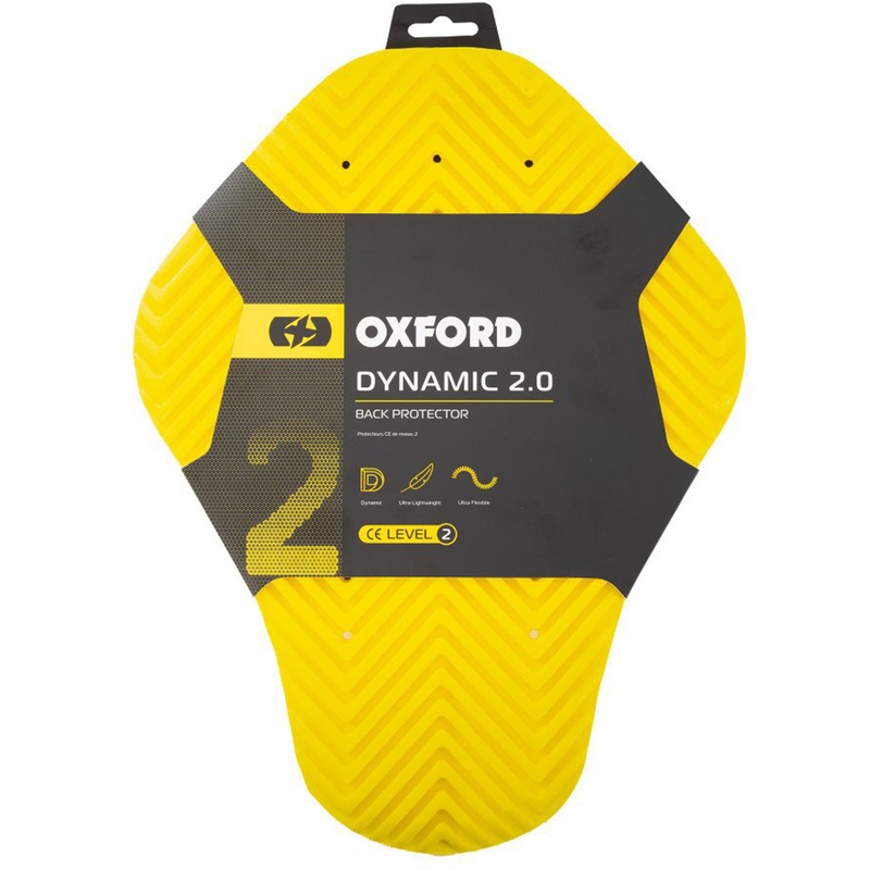 Oxford Dynamic 2.0 niveau 2 rygbeskytter gul