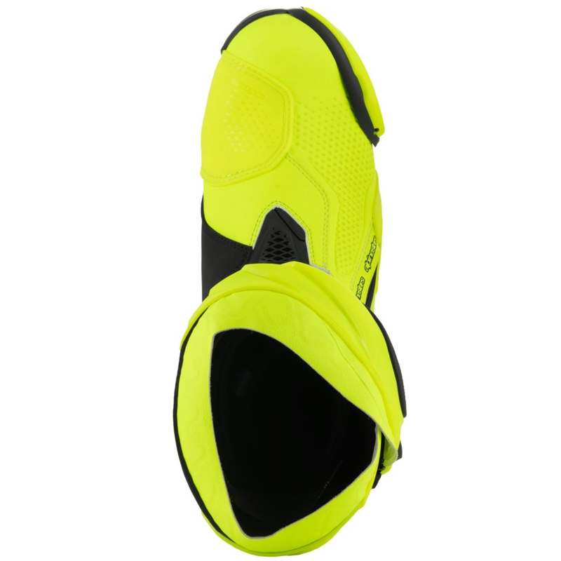 Alpinestars Supertech R motorcykelstøvler fluo gul-sort