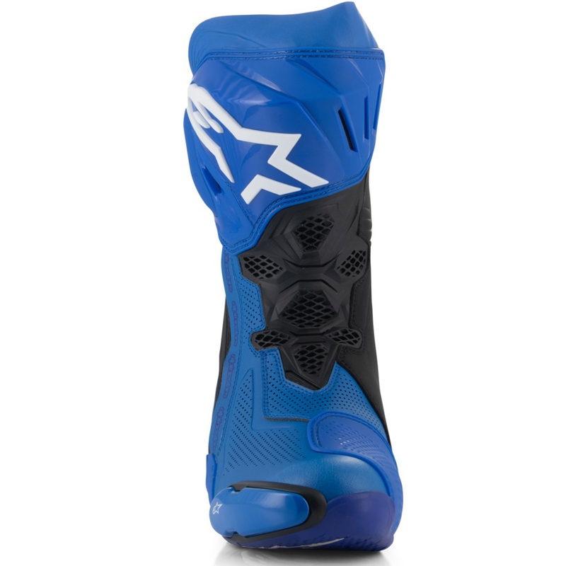 Motorcykelstøvler Alpinestars Supertech R Ventileret Blå-Sort