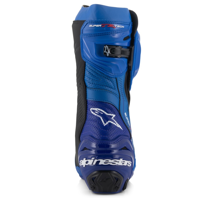 Motorcykelstøvler Alpinestars Supertech R Ventileret Blå-Sort