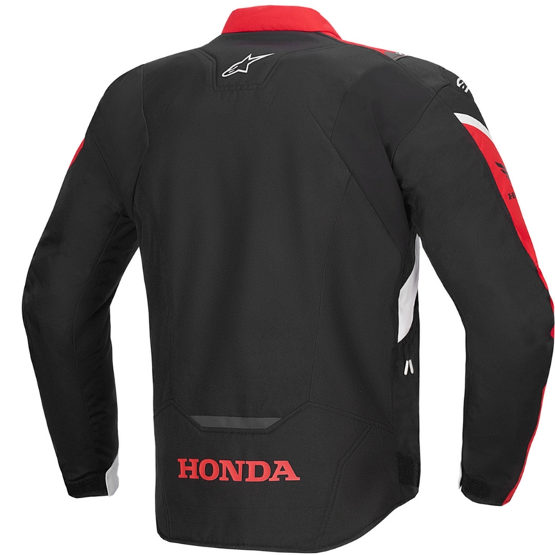 Jakke Alpinestars T-Jaws V4 Vandtæt Honda Collection, Sort/Rød/Hvid