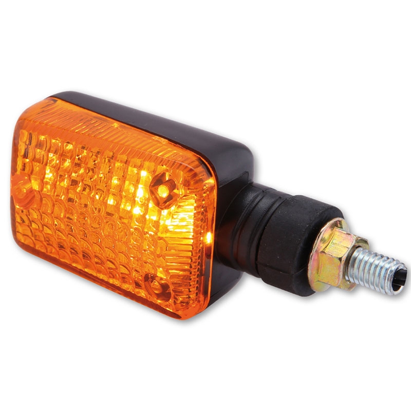 Motorcykel blinklys Highsider Smart Mini kort sort