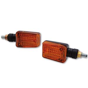 Motorcykel blinklys Highsider Smart Mini kort sort