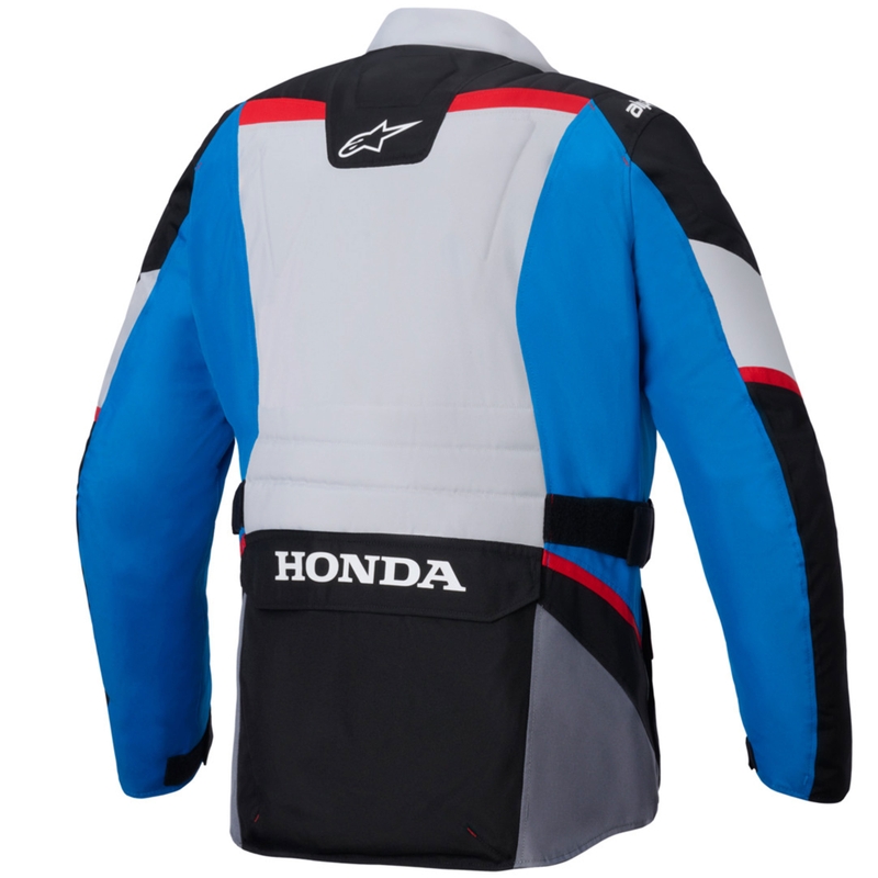 Alpinestars ST-1 Vandtæt motorcykeljakke Honda kollektion grå-blå-sort-rød