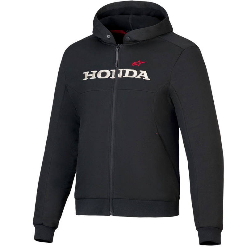 Alpinestars Chrome V3 Sport Hættetrøje Honda kollektion sort-beige-rød