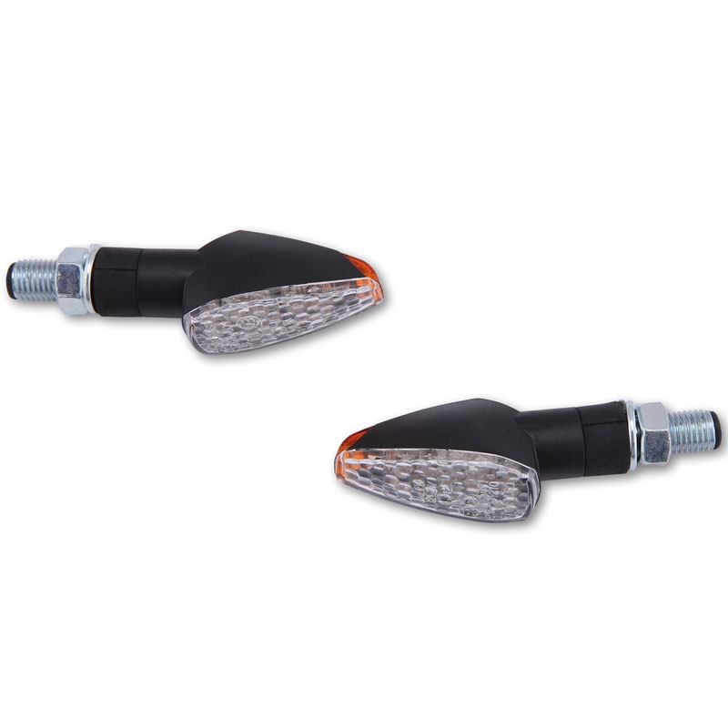 Highsider Smart Peak LED motorcykel blinklys sort