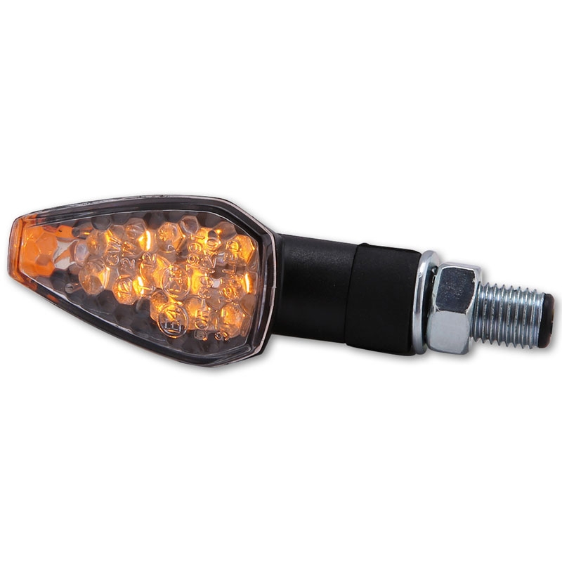 Highsider Smart Peak LED motorcykel blinklys sort