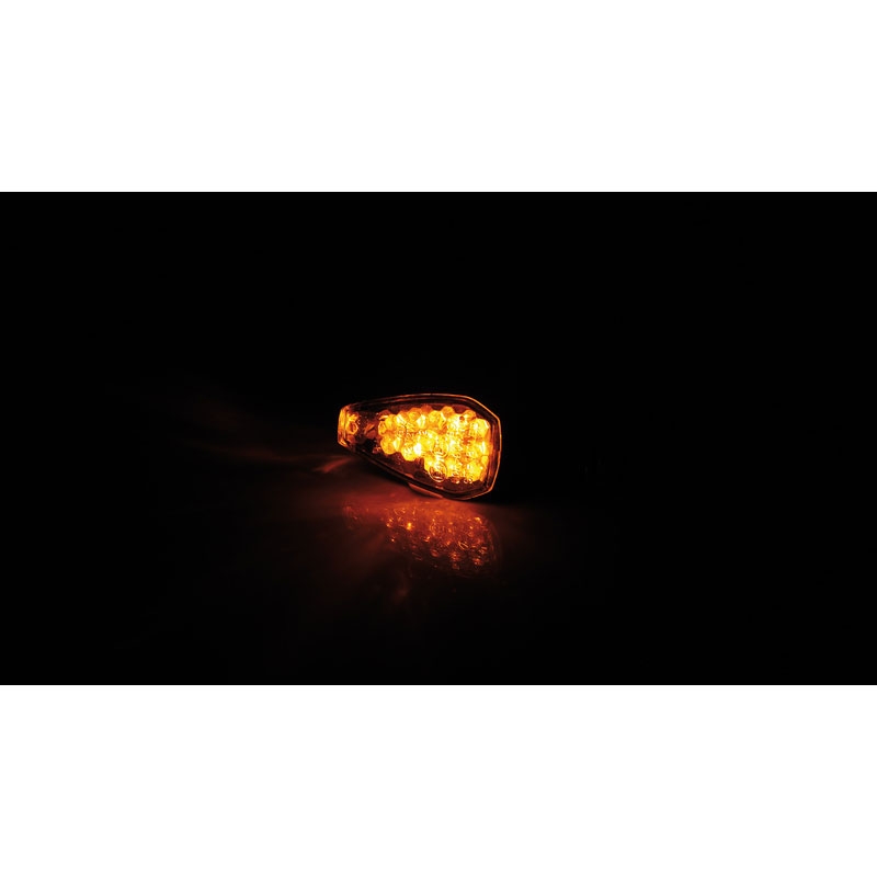Highsider Smart Peak LED motorcykel blinklys sort