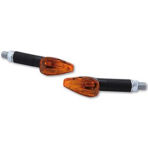 Highsider Smart Peak motorcykel blinklys lange sorte