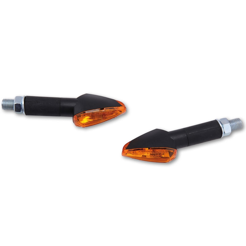 Highsider Smart Peak motorcykel blinklys lange sorte
