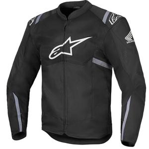 Motorcykeljakke Alpinestars T-SPS Air V2 Honda Collection, Sort/Grå/Hvid