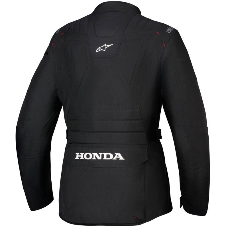 Alpinestars Stella ST-1 Vandtæt dame motorcykeljakke Honda kollektion sort-rød