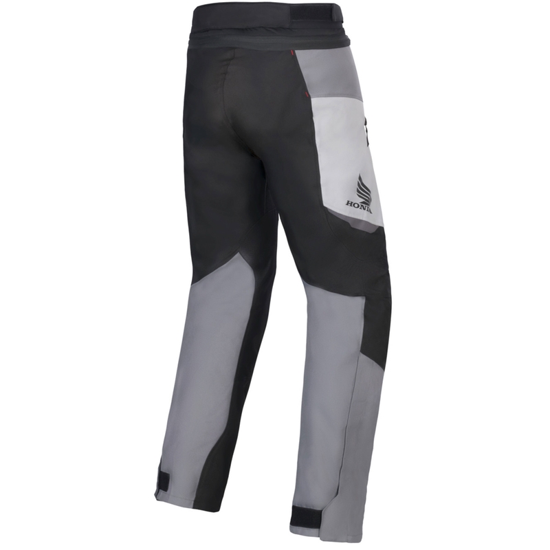 Alpinestars ST-1 Vandtætte motorcykelbukser Honda kollektion grå-mørkegrå-sort-rød