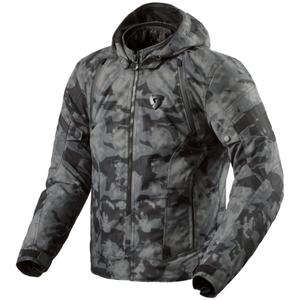 Revit Flare 3 H2O camo mørkegrå motorcykeljakke