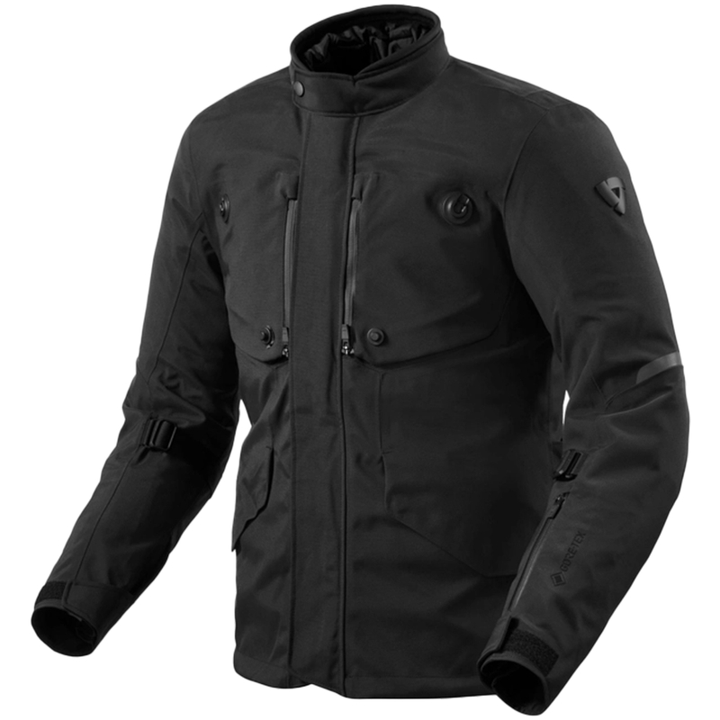 Revit Trench 2 GTX motorcykeljakke sort