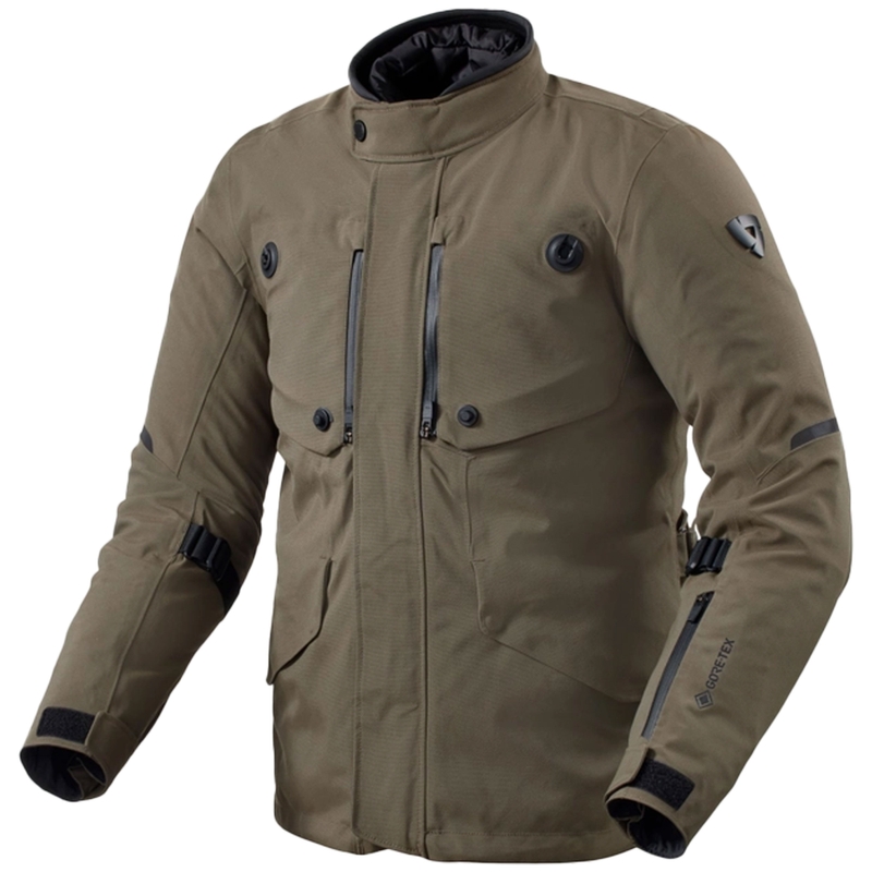 Revit Trench 2 GTX motorcykeljakke grøn