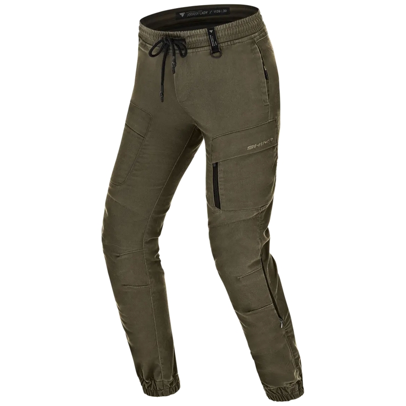 Motorcykelbukser til kvinder Shima Joggsy khaki