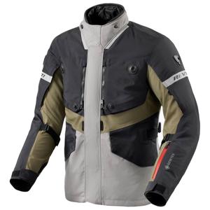 Revit Neptune 3 GTX motorcykeljakke sort-grøn