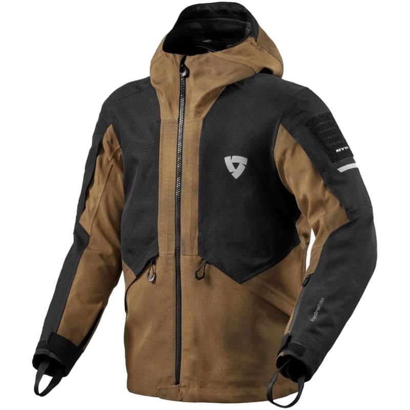 Revit Tectonic H2O motorcykeljakke sortbrun