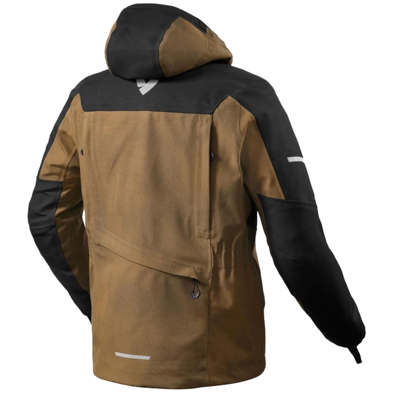 Revit Tectonic H2O motorcykeljakke sortbrun