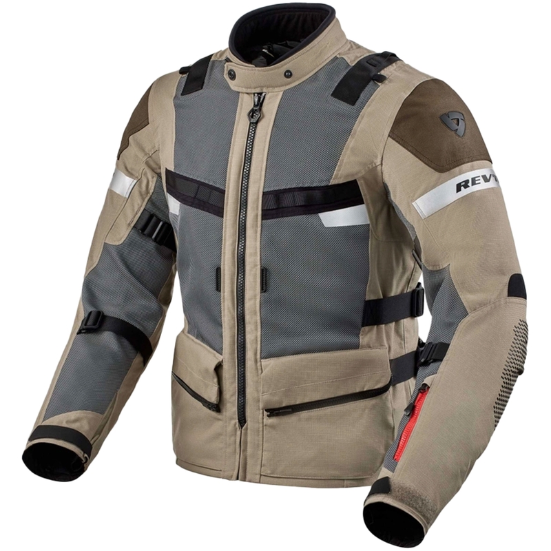 Motorcykeljakke Revit Cayenne 2 brungrå