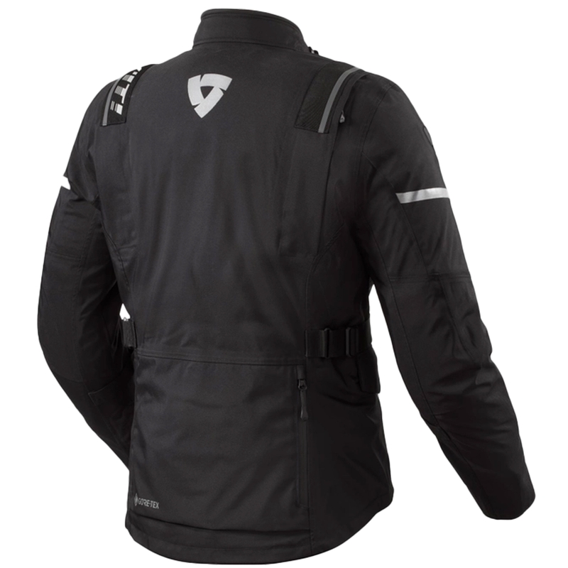 Revit Vertical GTX motorcykeljakke sort-sølv