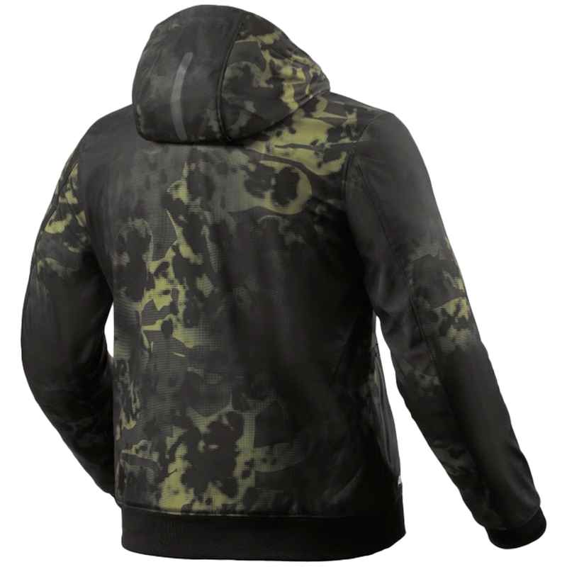 Softshell-jakke Revit Saros WB sort-mørkegrøn