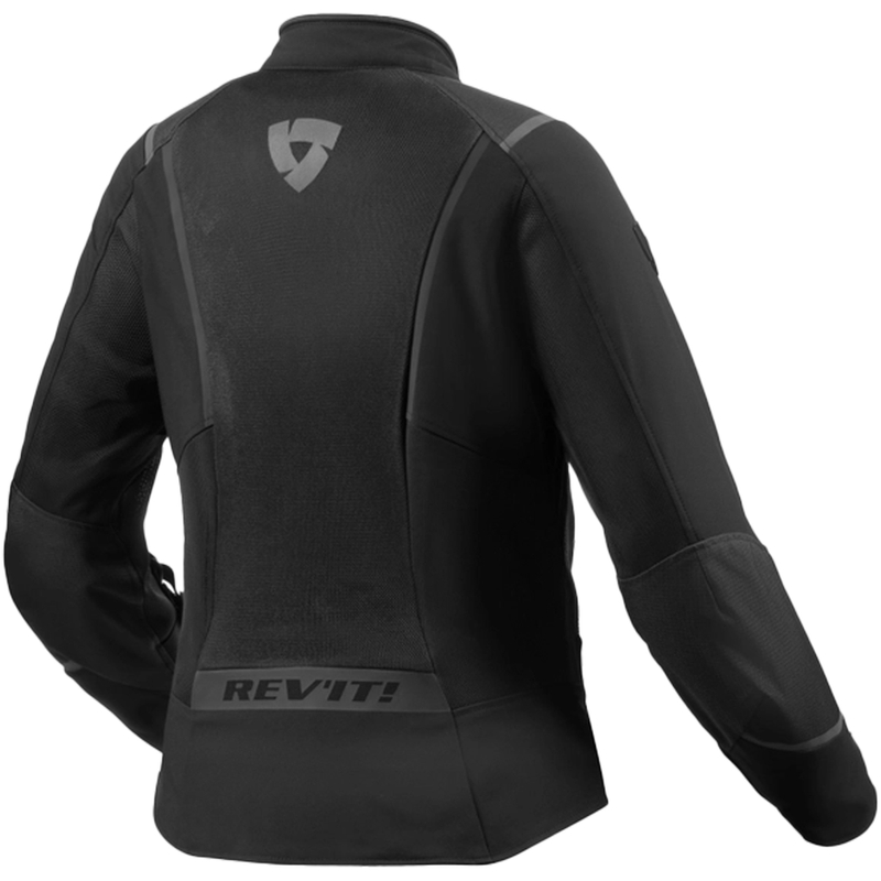 Motorcykeljakke Revit Airwave 4 Dame, Sort