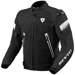 Revit Control Air H2O motorcykeljakke sort og hvid