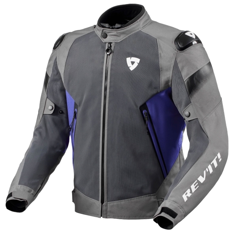 Revit Control Air H2O motorcykeljakke gråblå
