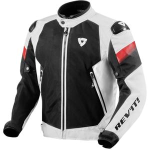 Revit Control Air H2O motorcykeljakke sort og hvid