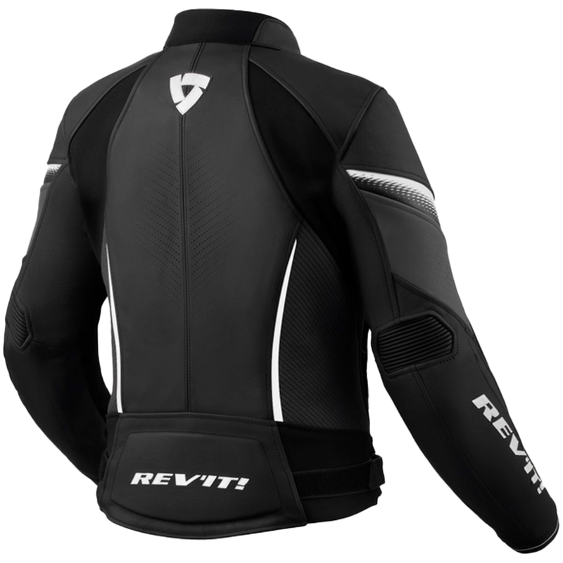 Revit Xena 4 sort og hvid læderjakke til kvinder