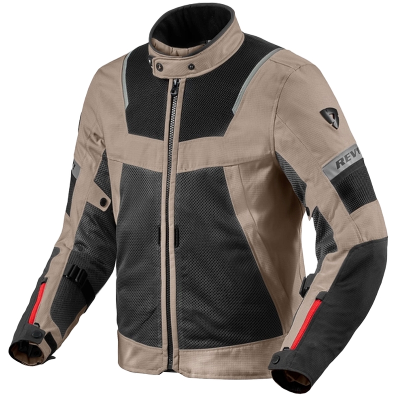 Motorcykeljakke Revit Tornado 4 H2O sand-sort
