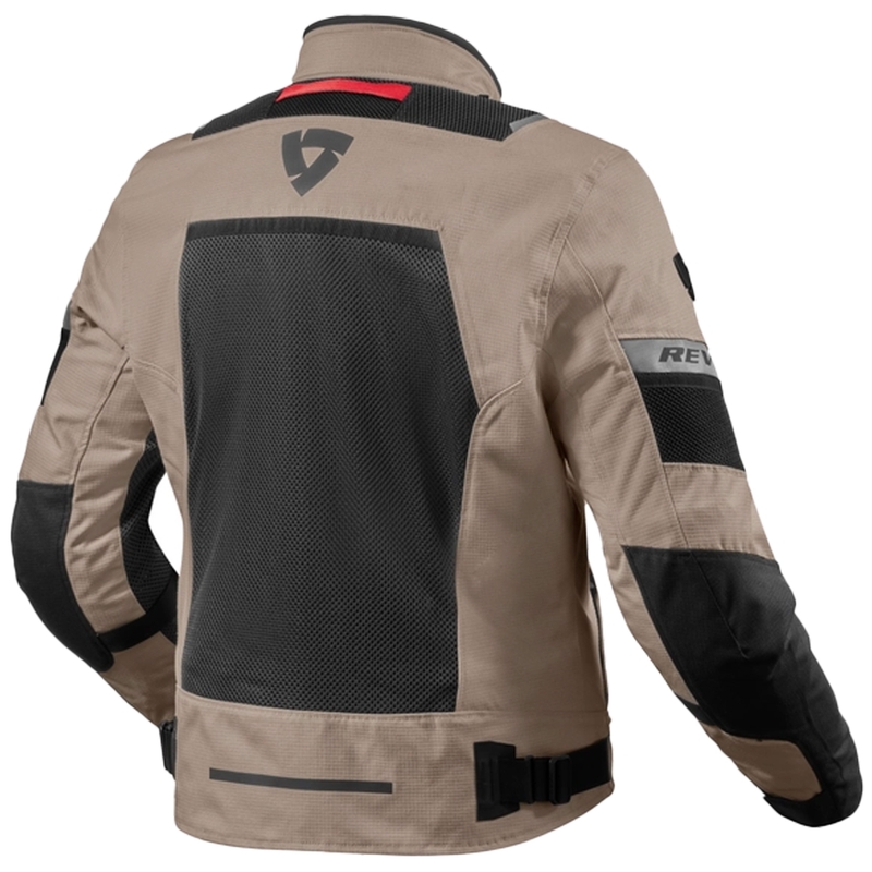 Motorcykeljakke Revit Tornado 4 H2O sand-sort
