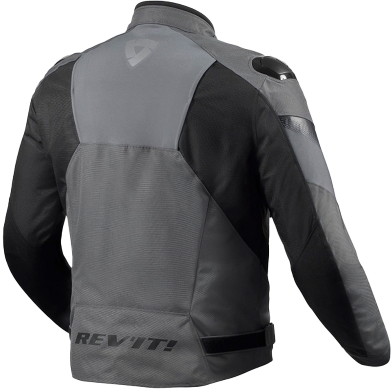 Revit Control H2O motorcykeljakke grå-sort