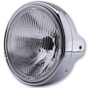 Highsider Smart LTD 7 forlygte med præget glas, krom