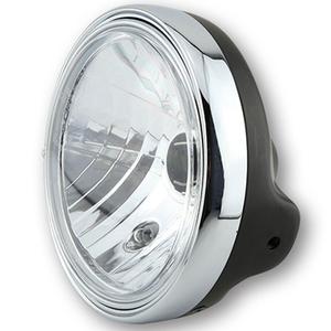 Highsider Smart LTD 7 forlygte med klart glas, sort