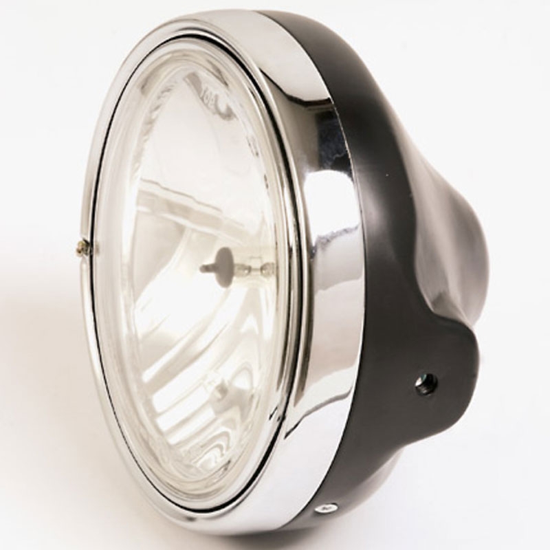 Highsider Smart LTD 7 forlygte med klart glas, sort