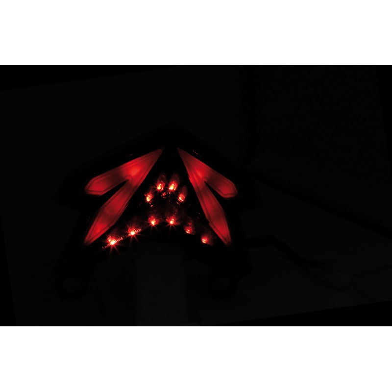 Highsider Smart LED baglygte til Kawasaki Ninja Zx-6 R, Z 800 motorcykler