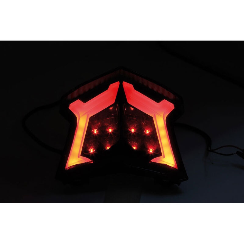Highsider Smart LED baglygte til Kawasaki Z 900, Z 650, Ninja 650 motorcykler, årg. 17-