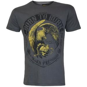 Yakuza Premium Born To Burn Flying Riots Los Angeles T-shirt mørkegrå