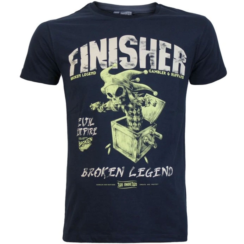 Yakuza Premium Broken Legend T-shirt - Finisher mørkeblå